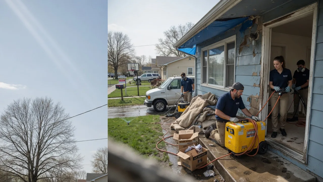 Basement Flood Cleanup in Rogers, MN near me